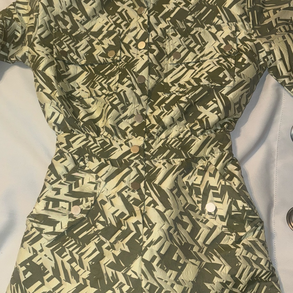 Ghospell Artsy Avant Guard Coverall Jumpsuit OnePiece Jumper Playsuit XS - Picture 5 of 9